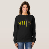 Sweatshirt Chemise de sport VII Tech (Devant entier)