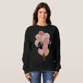 Sweatshirt chemise de sudation à thème de la Saint-Valentin (Devant entier)