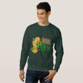 Sweatshirt Chemise de sudation Chanceux (Devant entier)