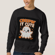 Chemise de sudation drôle d'Halloween v1 Humour Sq