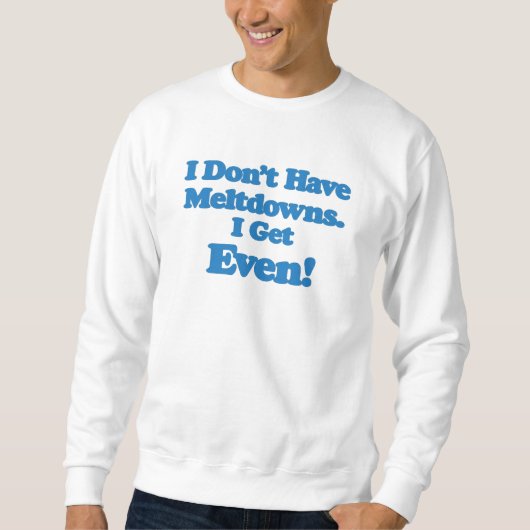 Sweatshirt Chemise de sudation pour l'autisme (Devant)