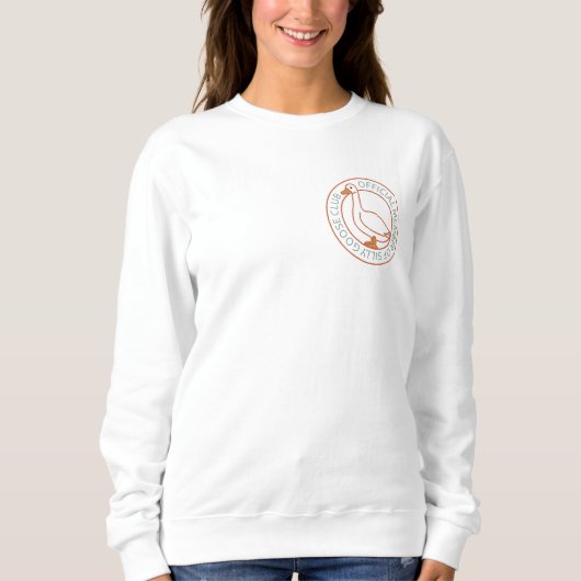 Sweatshirt Chemise de sudation Silly Goose (Devant)