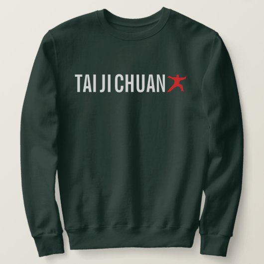 Sweatshirt Chemise de Tai Chi Chuan (Design devant)