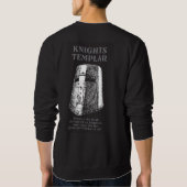 Sweatshirt Chemise de Templar de chevaliers (Dos)