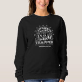 Sweatshirt Chemise de trappeur en fourrure avec drapeau améri (Devant)