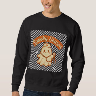 Sweatshirt Chemise d'infirmière de la saison effrayante | Bon