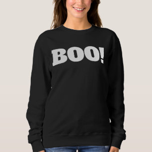 SWEATSHIRT CHEMISE DRÔLE D'HALLOWEEN, BOO