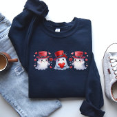 Sweatshirt Chemise fantôme de la Saint Valentin, cadeau de la