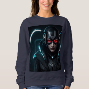 Sweatshirt Chemise geek fille