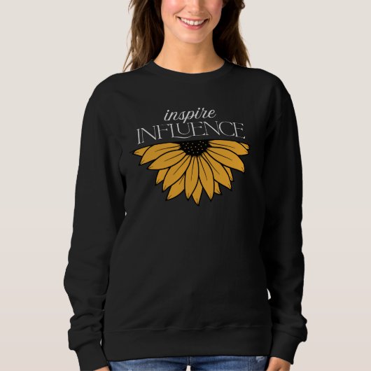 Sweatshirt Chemise Inspirez Influence (Devant)