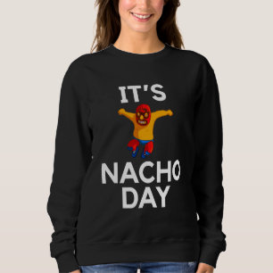 Sweatshirt Chemise Lucha Libre T-Shirt tee drôle Nacho Cadeau
