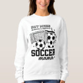 Sweatshirt Chemise Maman - Mess Hot Toujours Stress Design (Devant)