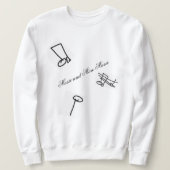 Sweatshirt Chemise musicale de chaos (Design devant)