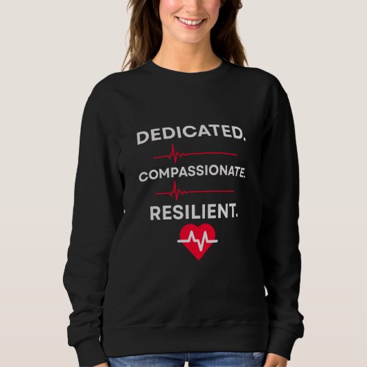 Sweatshirt Chemise Nurse Tri-Blend (Devant)