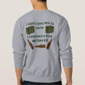 Sweatshirt Chemise officielle d'événement de Geocaching (Dos)