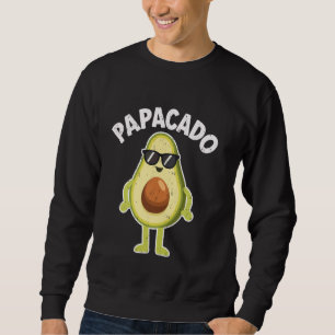 Sweatshirt Chemise Papacado Hommes Avocado Futur Papa Grosses