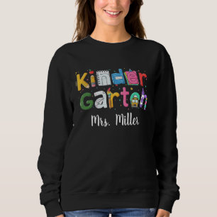 Sweatshirt Chemise personnalisée pour la maternelle, Enfant d