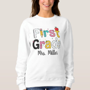 Sweatshirt Chemise personnalisée pour professeur de cours pré