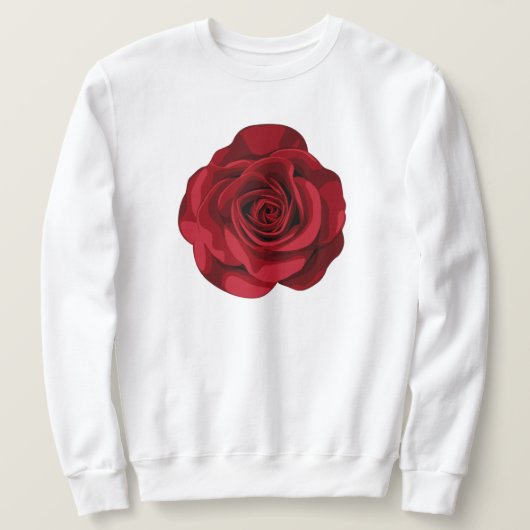 Sweatshirt Chemise ROSE Signature (Design devant)