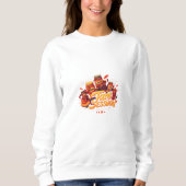 Sweatshirt Chemise T Femmes avec "Jam Session". (Devant)
