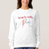 Sweatshirt Chemise Teacher Pride (Devant)