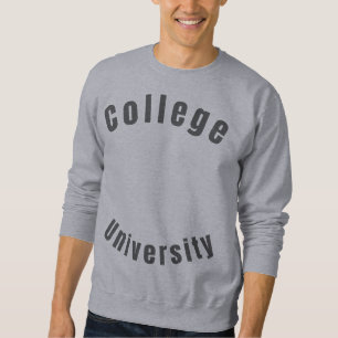 Sweatshirt Chemise universitaire homme