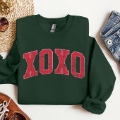 Sweatshirt Chemise Xoxo de la Saint Valentin, cadeau de la Sa