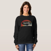 Sweatshirt Chemise Zeppelin Vintage Rétro Dirigible Ai (Devant entier)