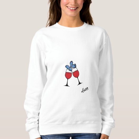 Sweatshirt Chemises à capuche : Joyeux (Devant)