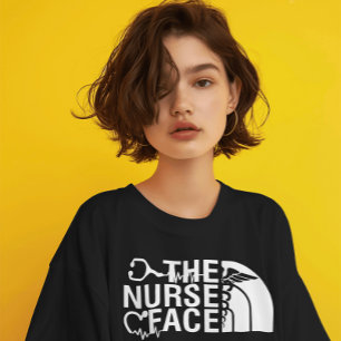 Sweatshirt Chemises à manches longues Nurse Face : Infirmière