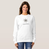 Sweatshirt Chemises chic à manches longues pour femmes d'hive (Devant entier)