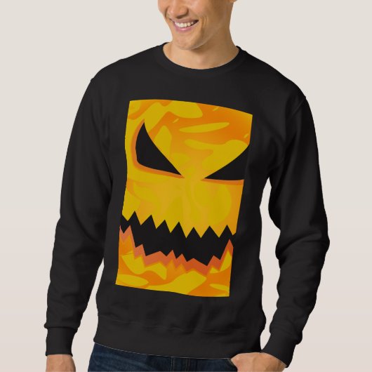 Sweatshirt Chemises d'Halloween (Devant)
