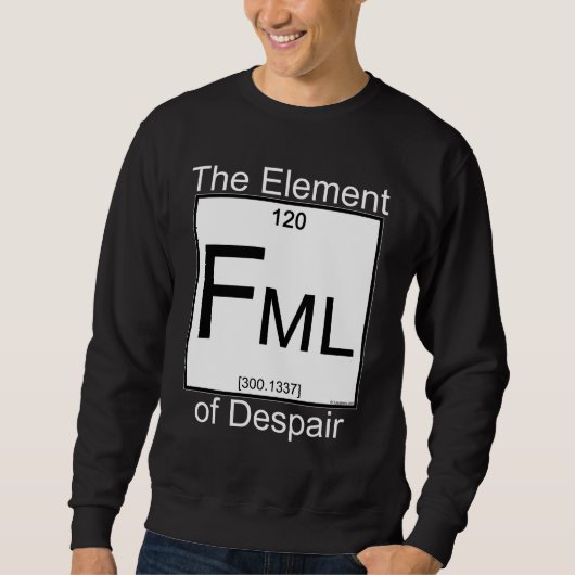 Sweatshirt Chemises d'obscurité de l'élément FML (Devant)