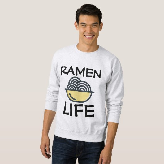 SWEATSHIRT CHEMISES RAMEN LIFE (Devant entier)