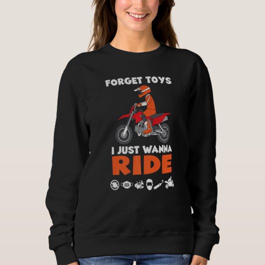 Sweatshirt Chemises T Vélo Pour Hommes Femmes Motocross Plus  (Devant)