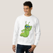 Sweatshirt Chenille avec lunettes de soleil (Devant entier)