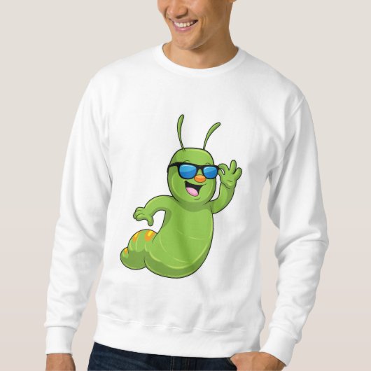 Sweatshirt Chenille avec lunettes de soleil (Devant)