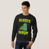 Sweatshirt Chenille Toujours Affamée (Devant entier)