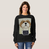 Sweatshirt Cher Papa, Je Peux Expliquer Que Je Chih Tzu Papa (Devant entier)