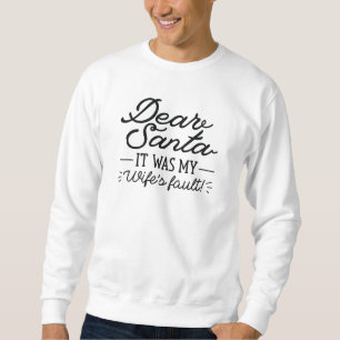 Sweatshirt Cher Père Noël