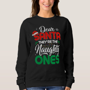 SWEATSHIRT CHER PÈRE NOËL, ILS SONT LES GENS LES PLUS RICHES