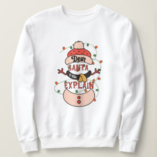 Sweatshirt Cher Père Noël je peux vous expliquer Noël