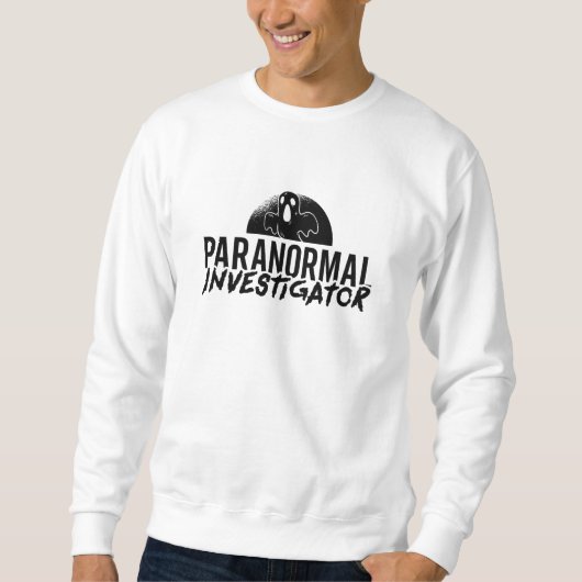 Sweatshirt Chercheur Paranormal Chasseur de fantômes Chasse d (Devant)