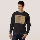 Sweatshirt Chère Algebra S'Il Vous Plaît Arrêtez De Nous Dema (Devant entier)