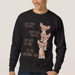Sweatshirt Chérie de Chiens affamés Mère chieuse Funny Chi