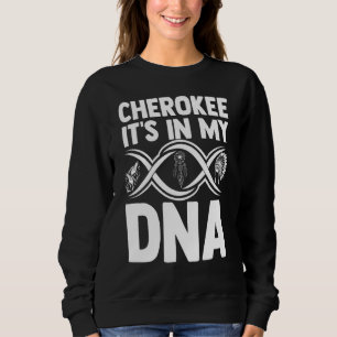 Sweatshirt Cherokeedna Amérindien Head