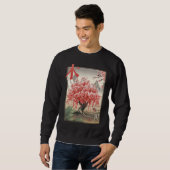 Sweatshirt Cherry Blossom Sakura Tree Mt Fuji Japan (Devant entier)