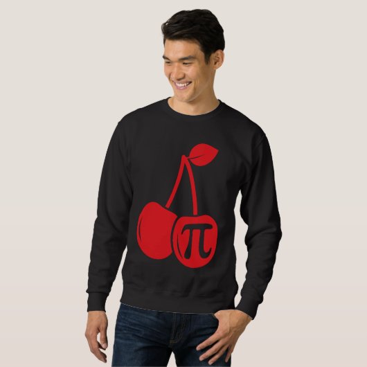 Sweatshirt Cherry Pi Day Math Nerd Pie Teacher 3 14 Science (Devant entier)