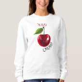 Sweatshirt Cherry sauvage (Devant)
