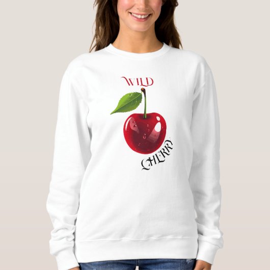 Sweatshirt Cherry sauvage (Devant)